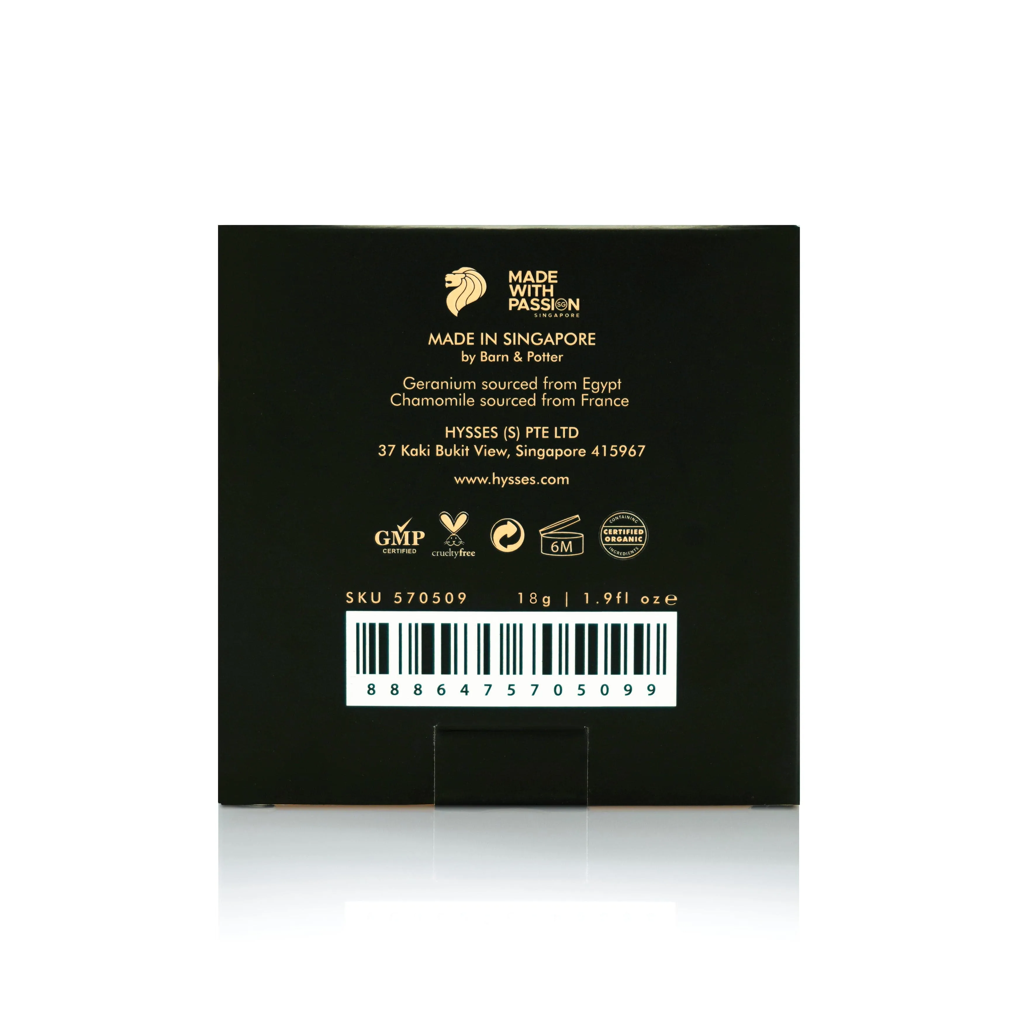 Absolute Coverage Cushion Foundation Geranium Chamomile Broad Spectrum SPF50/PA  , Beige 15G