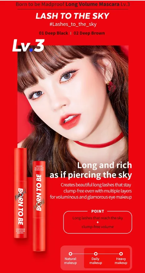 A'PIEU Born To Be Madproof Mascara 7g