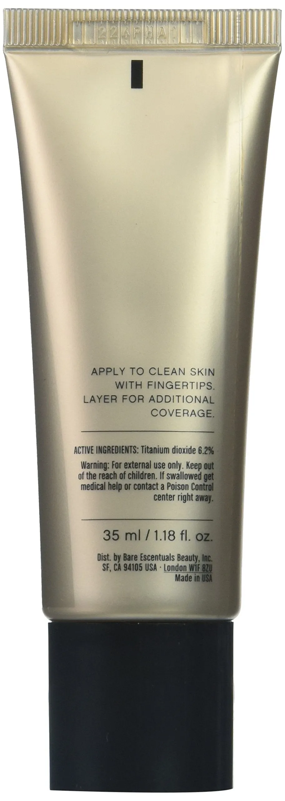 bareMinerals Complexion Rescue Tinted Hydrating Gel Cream SPF 30, Bamboo 5.5, 1.18 Ounce 1.18 Ounce (Pack of 1)