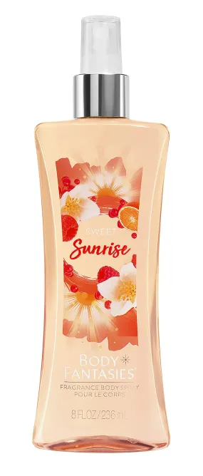 Body Fantasies Signature Fragrance Body Spray, Sweet Sunrise Fantasy, 8 Fluid Ounce 8 Fl Oz (Pack of 1)