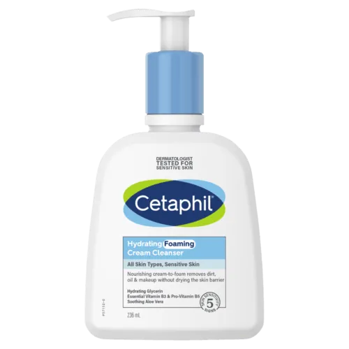 Cetaphil Hydrating Foaming Cream Cleanser 236ml