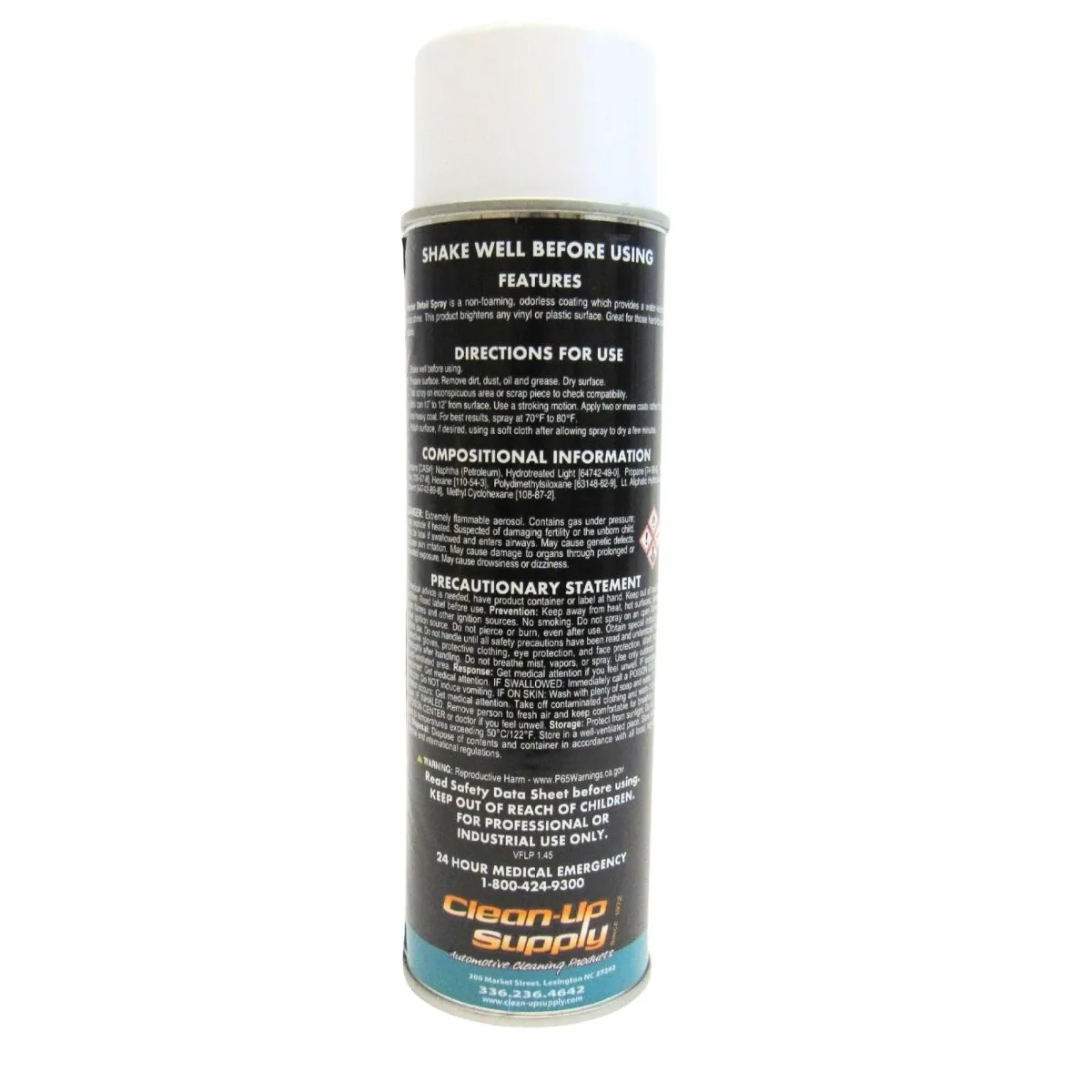 Clean-Up Supply Interior Detail Spray Coating