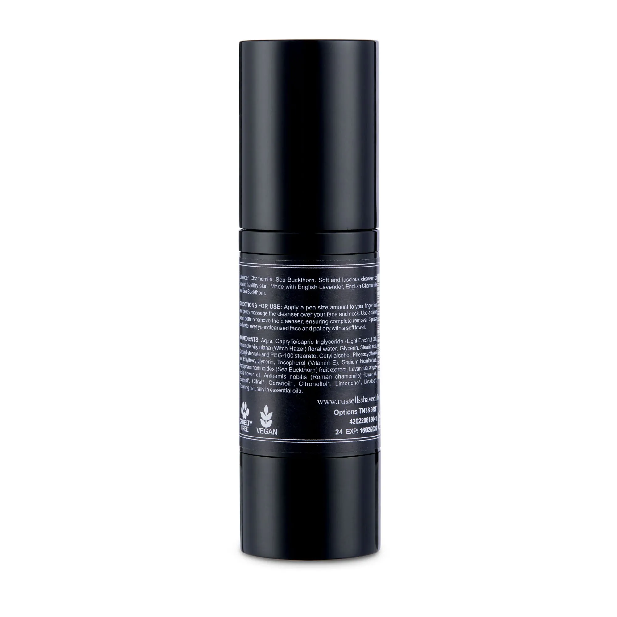 Daily Face Cleanser with Lavender & Chamomile - 30ml