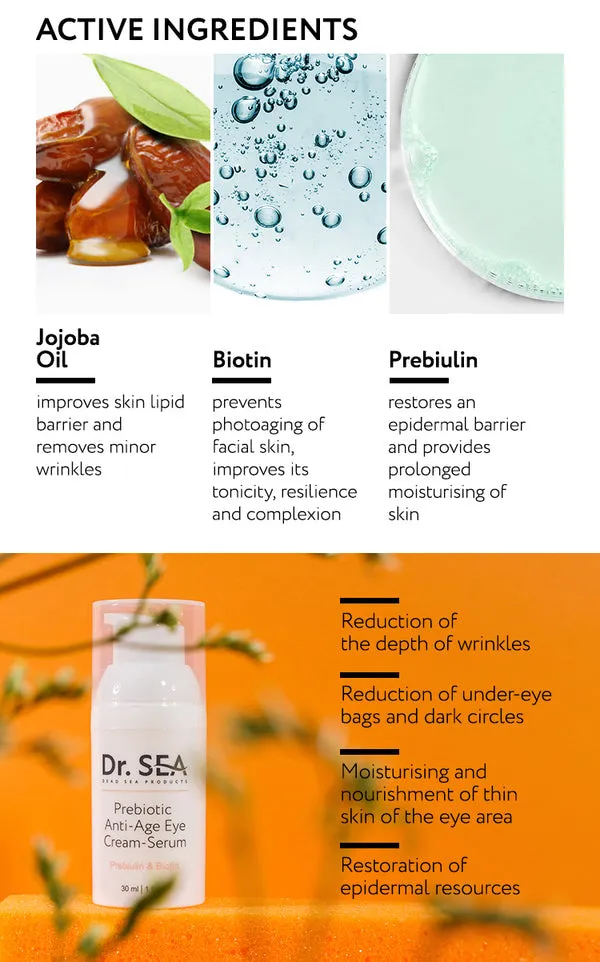 DR. SEA - PREBIOTIC Anti-Age Eye Cream-Serum