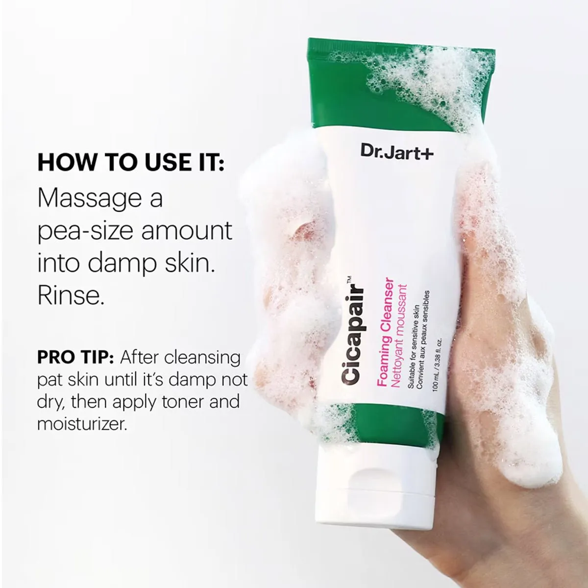 Dr.Jart  Cicapair Foaming Cleanser 100Ml