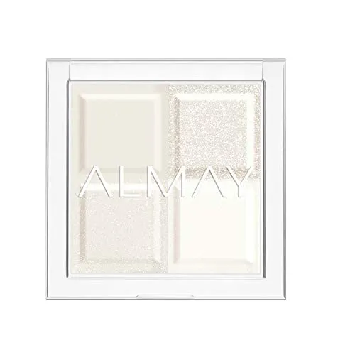 Eyeshadow Palette by Almay, Longlasting Eye Makeup, Single Shade Eye Color in Matte, Metallic, Satin and Glitter Finish, Hypoallergenic, 100 Unicorn, 0.1 Oz