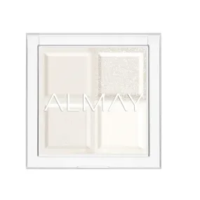 Eyeshadow Palette by Almay, Longlasting Eye Makeup, Single Shade Eye Color in Matte, Metallic, Satin and Glitter Finish, Hypoallergenic, 100 Unicorn, 0.1 Oz