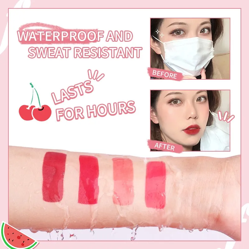 Full Color Makeup Lipstick Matte Mirror Lipstick Waterproof Lipstick