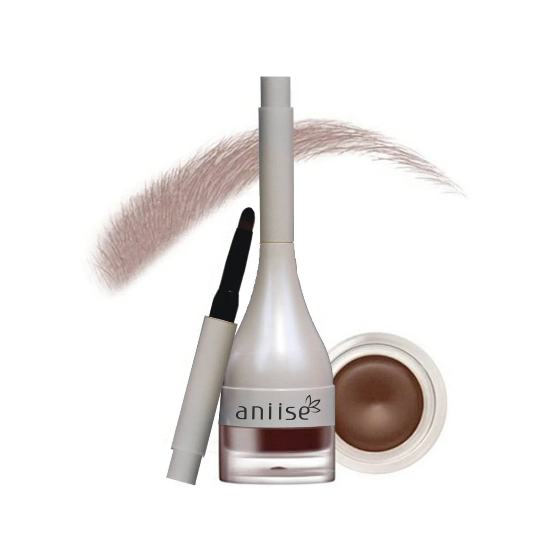 Gel Eyebrow Liner with Built-in Brush - Smudge-Proof, Waterproof, and Long-Lasting