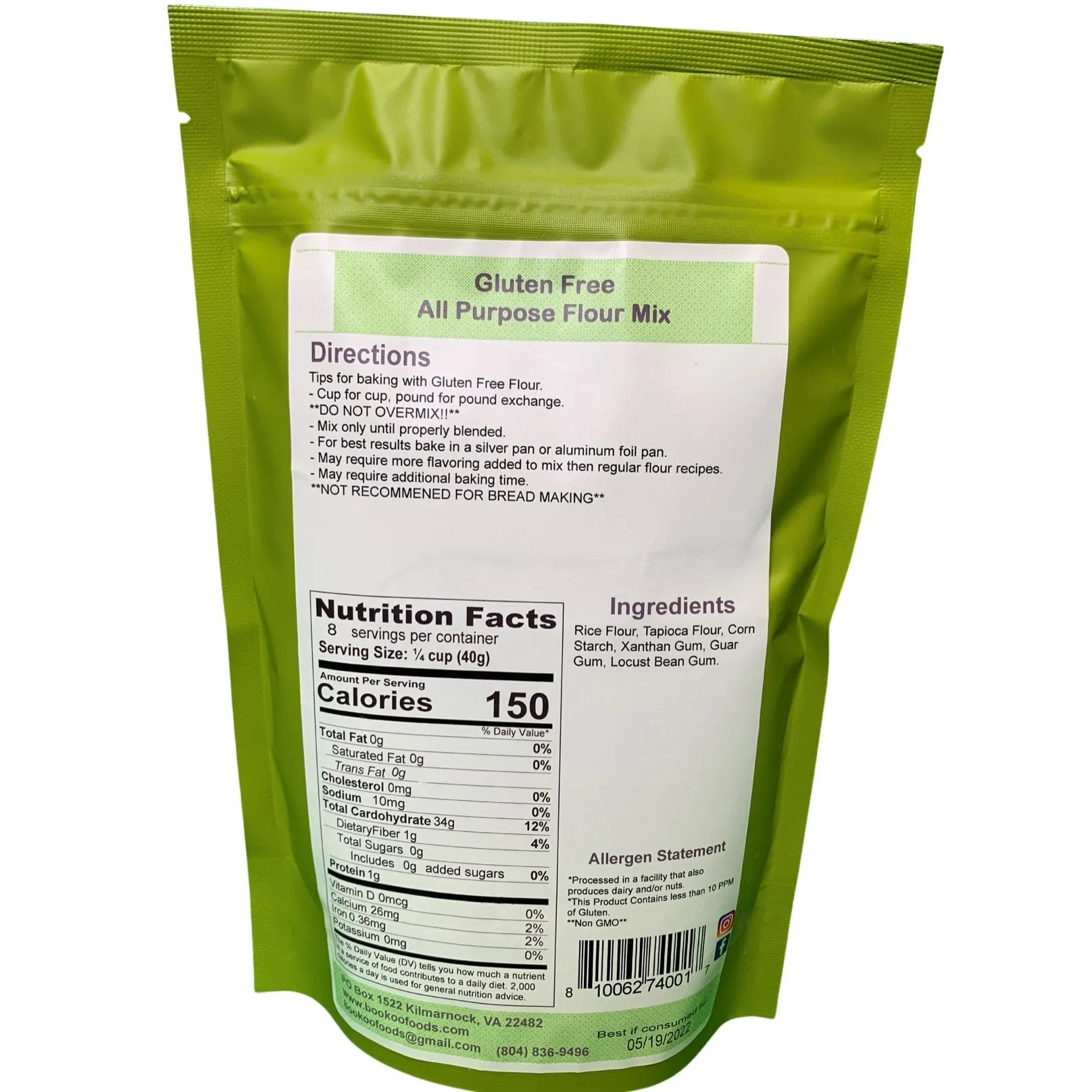 Gluten Free All Purpose Flour Mix