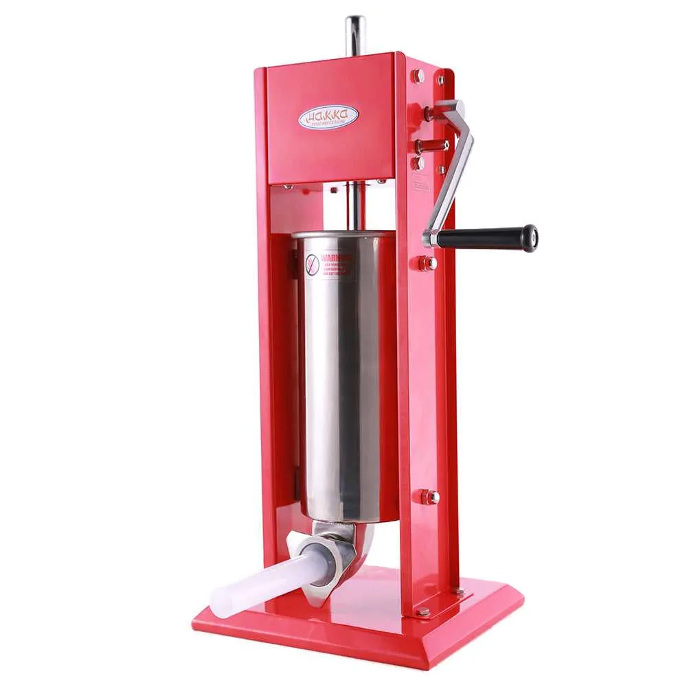 Hakka 11 Lb/5 L Spray-painted Vertical  Sausage Stuffer
