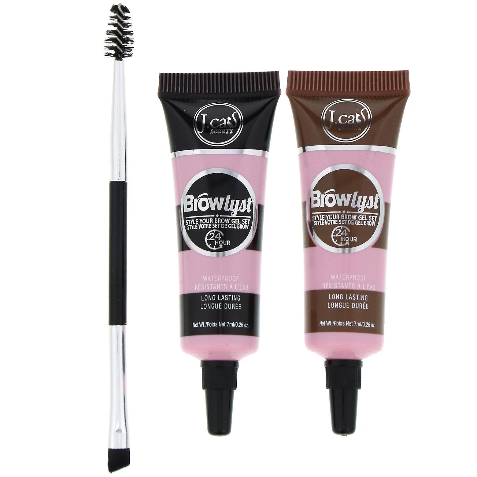J.Cat Beauty, Browlyst Style Your Brow Gel Set,  1 Set