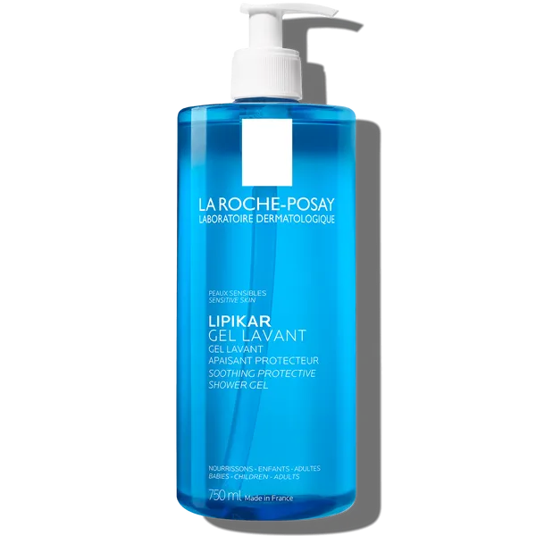 LA ROCHE-POSAY LIPIKAR GEL LAVANT GENTLE SHOWER GEL 750ML
