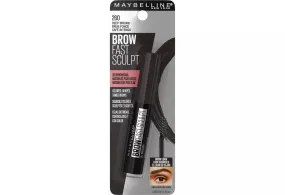 MAYBELLINE - Brow Fast Sculpt Eyebrow Gel Mascara Deep Brown 260 - 0.09 fl oz (2.75 ml)