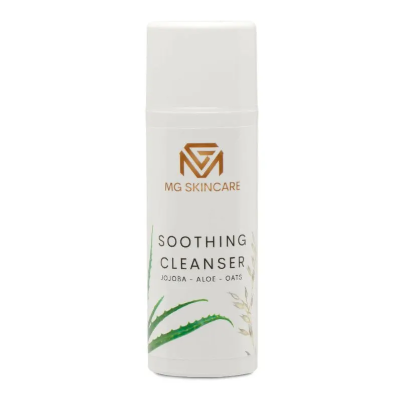MG Skin Care - Face Cleanser with Jojoba oil   shea butter  Coconut oil this Soothing Milk Cleanser is the best Cleanser For Dry Rosacea Skin to remove make up