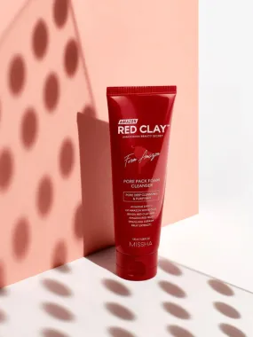 MISSHA Amazon Red Clay Pore Pack Foam Cleanser 120ml