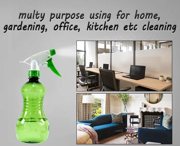 Multipurpose Water Spray Bottle for Home & Garden (Pack)