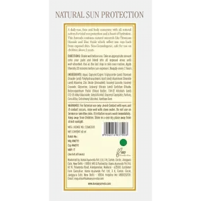 Natural Sun Protection - Kama Ayurveda