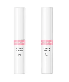 Pack of 2 CoverGirl Clean Fresh Brow Gel, Warm Brown 250