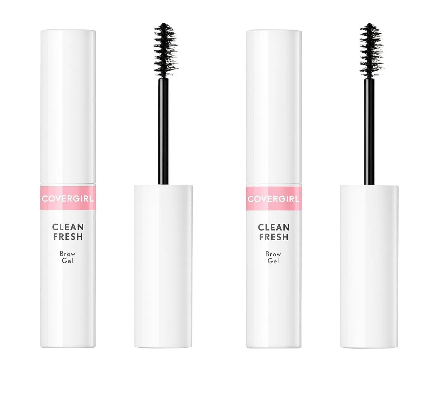 Pack of 2 CoverGirl Clean Fresh Brow Gel, Warm Brown 250