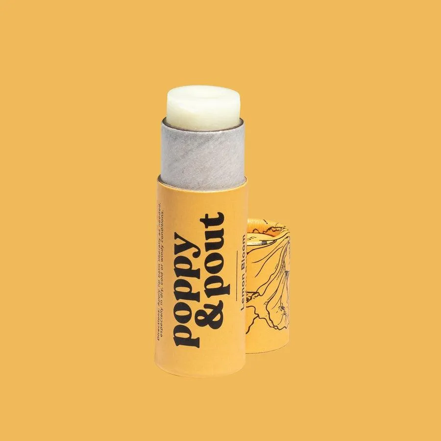 Poppy & Pout Lip Balm - Lemon Bloom