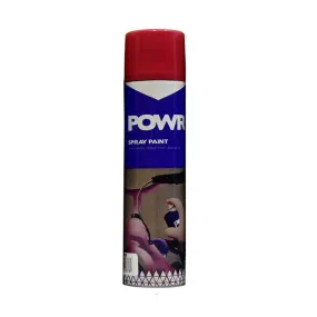 POWR Spray Paint Standard Fire Engine Red 300ml
