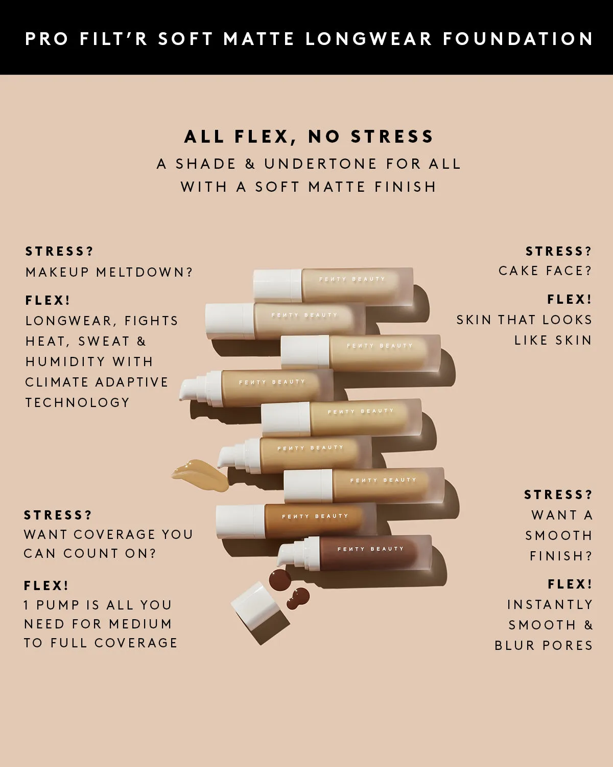Pro Filt'r Mini Soft Matte Longwear Foundation — #440