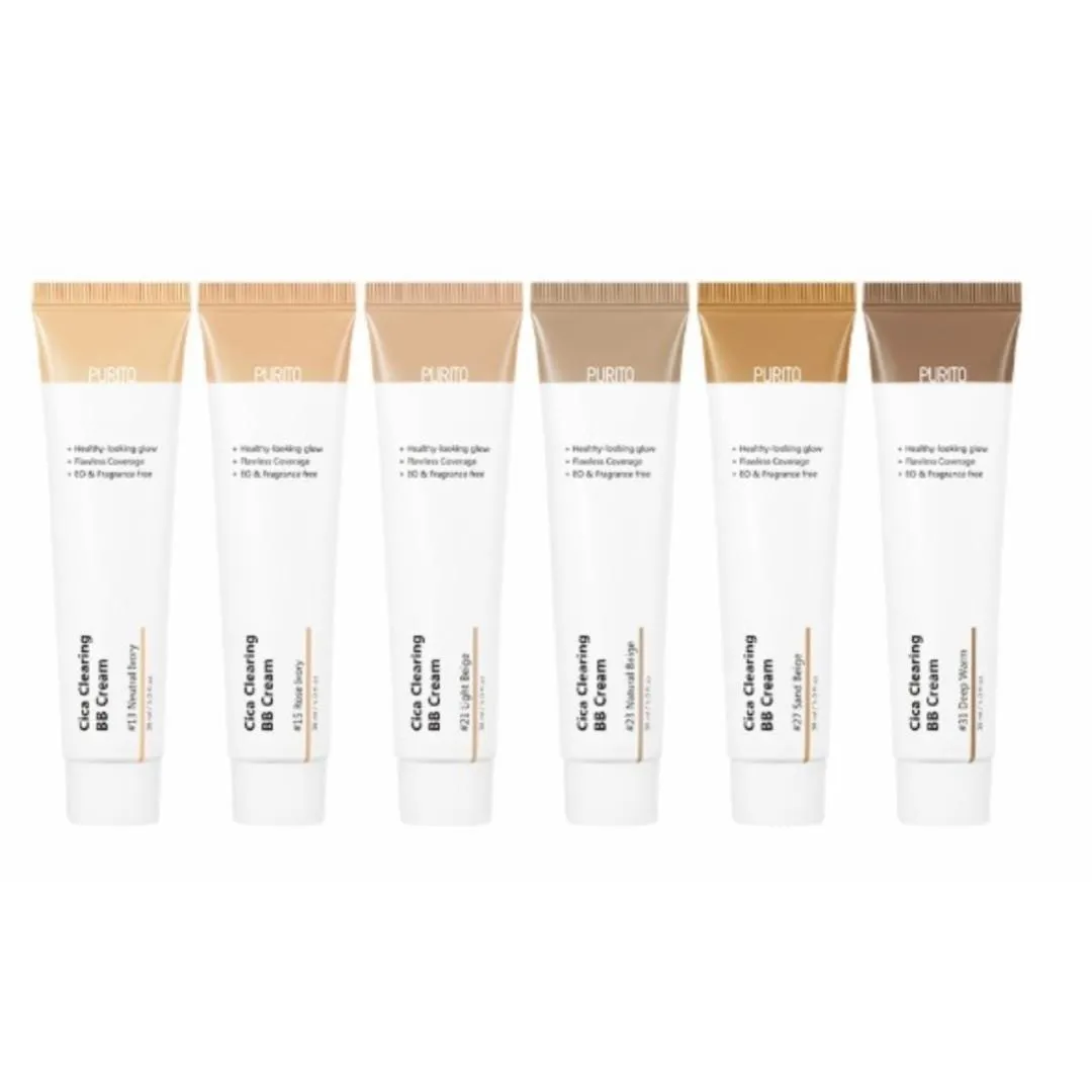 Purito. Cica Clearing BB Cream [﻿#13 Neutral Ivory]