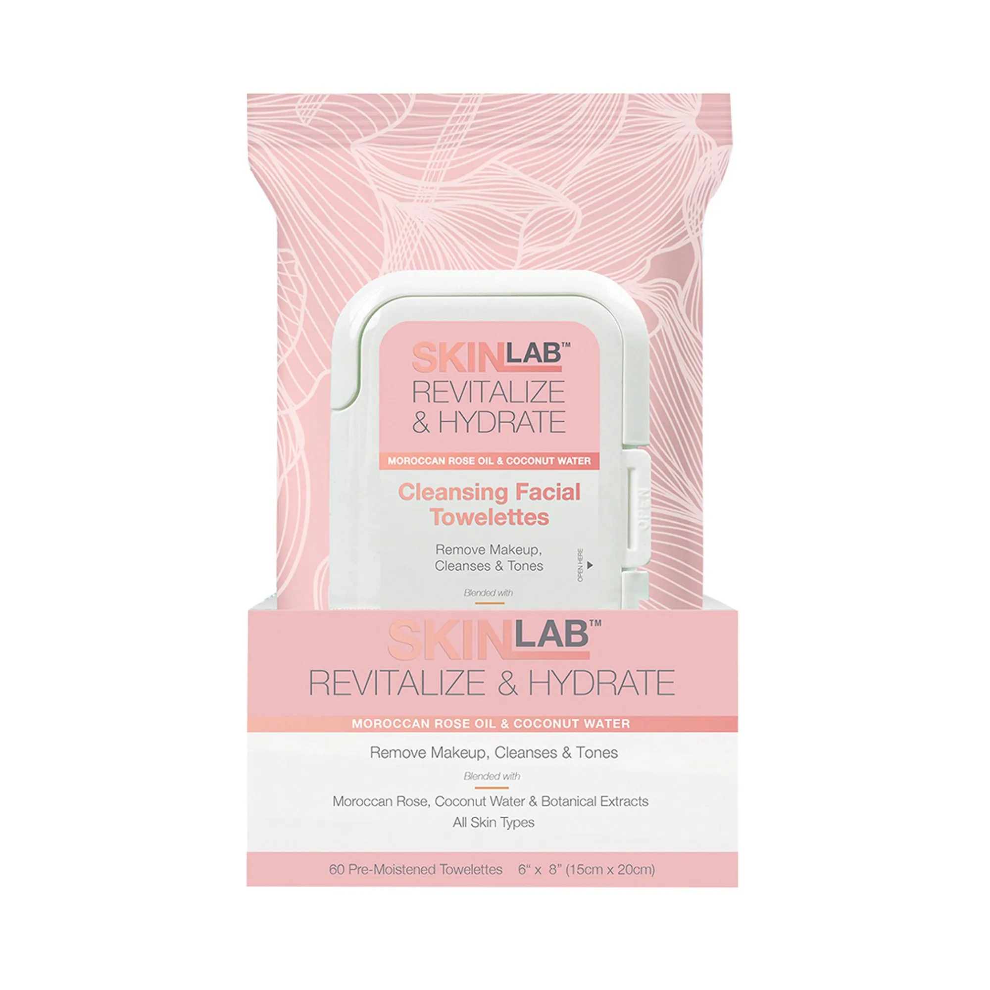 Revitalize & Hydrate Cleansing Facial Towelettes