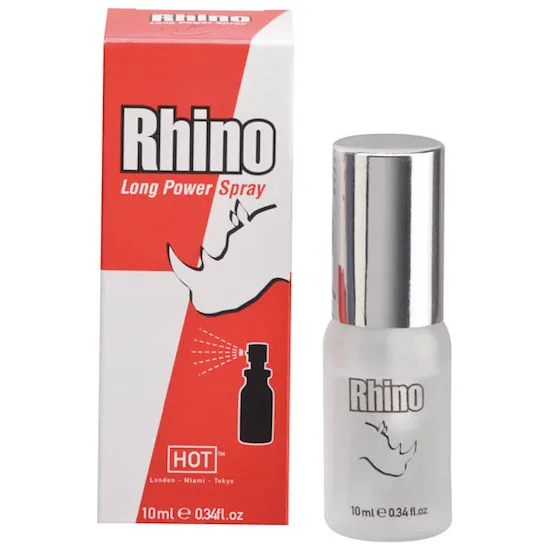 Rhino Long Power Spray - Hot - 10ml