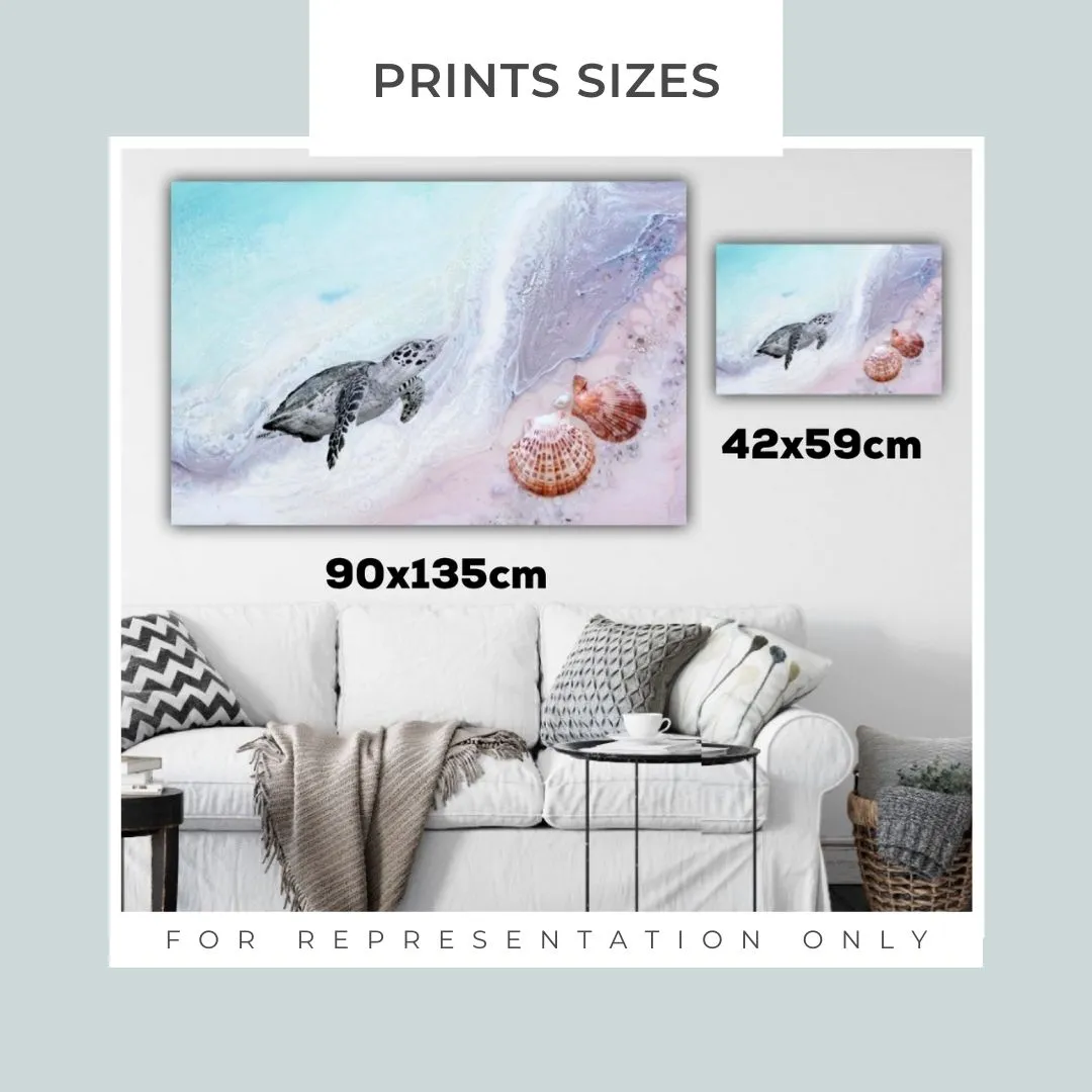 Rose Art Pastel. Soft Neutral Floral Artwork. Limited Edition Print