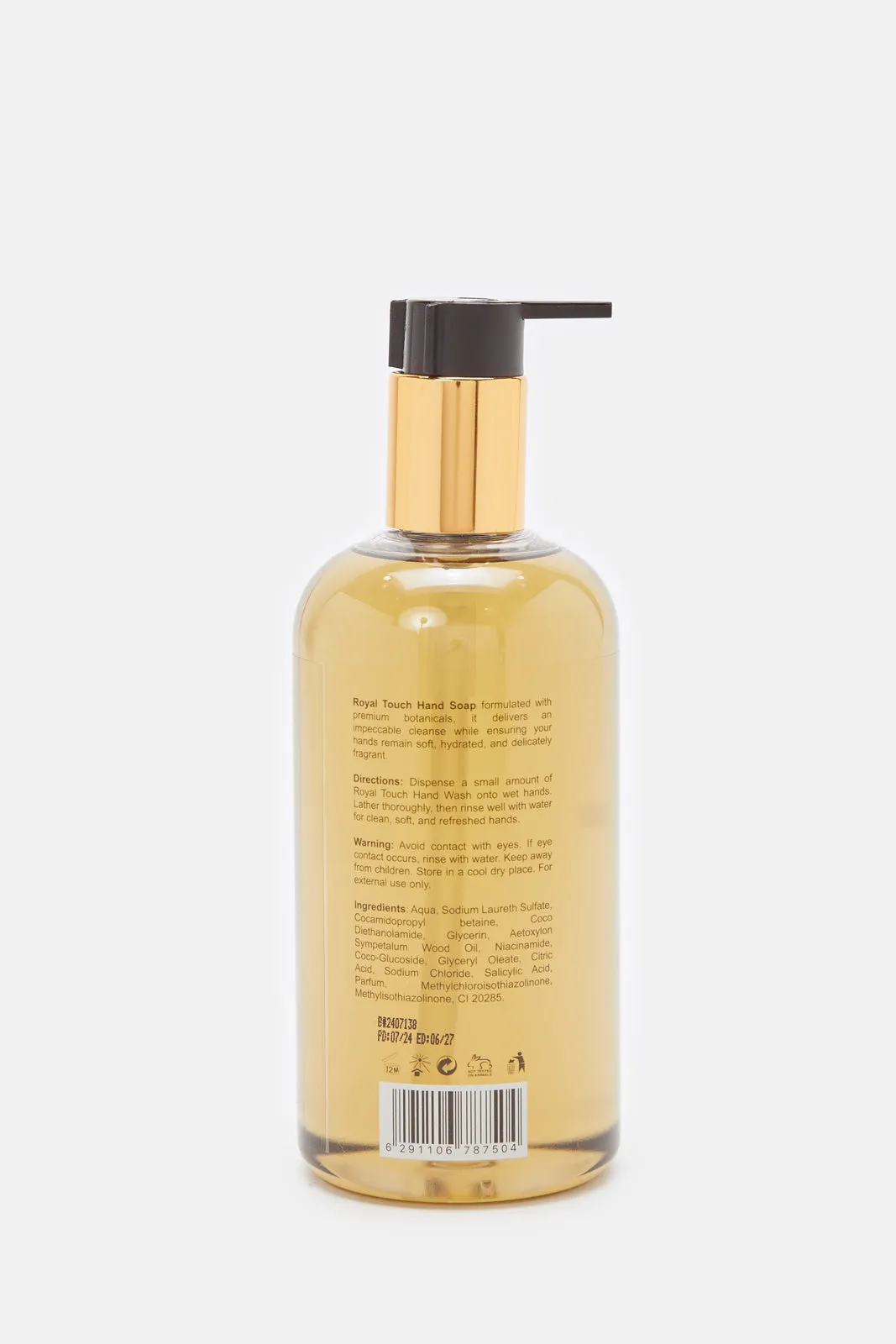 Royal Touch Liquid Hand Wash Oud Extract (400ml)