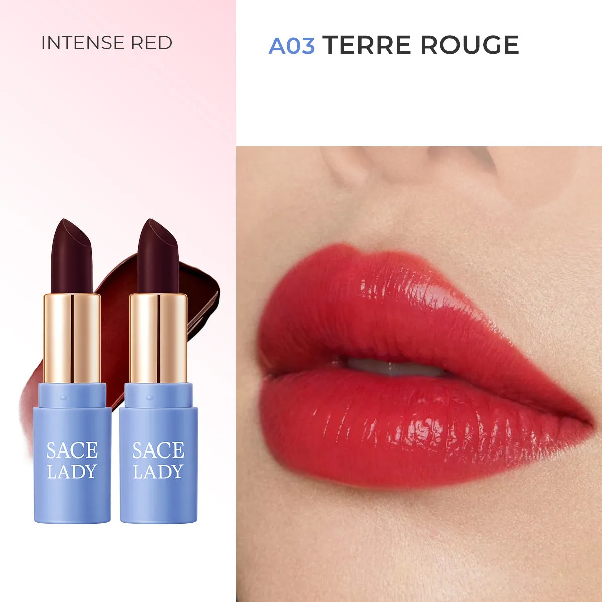 SACE LADY Tinted Lip Therapy Magic Lip Balm – Lasting Waterproof Lip Tint & Stain, High Pigmented Lipstick