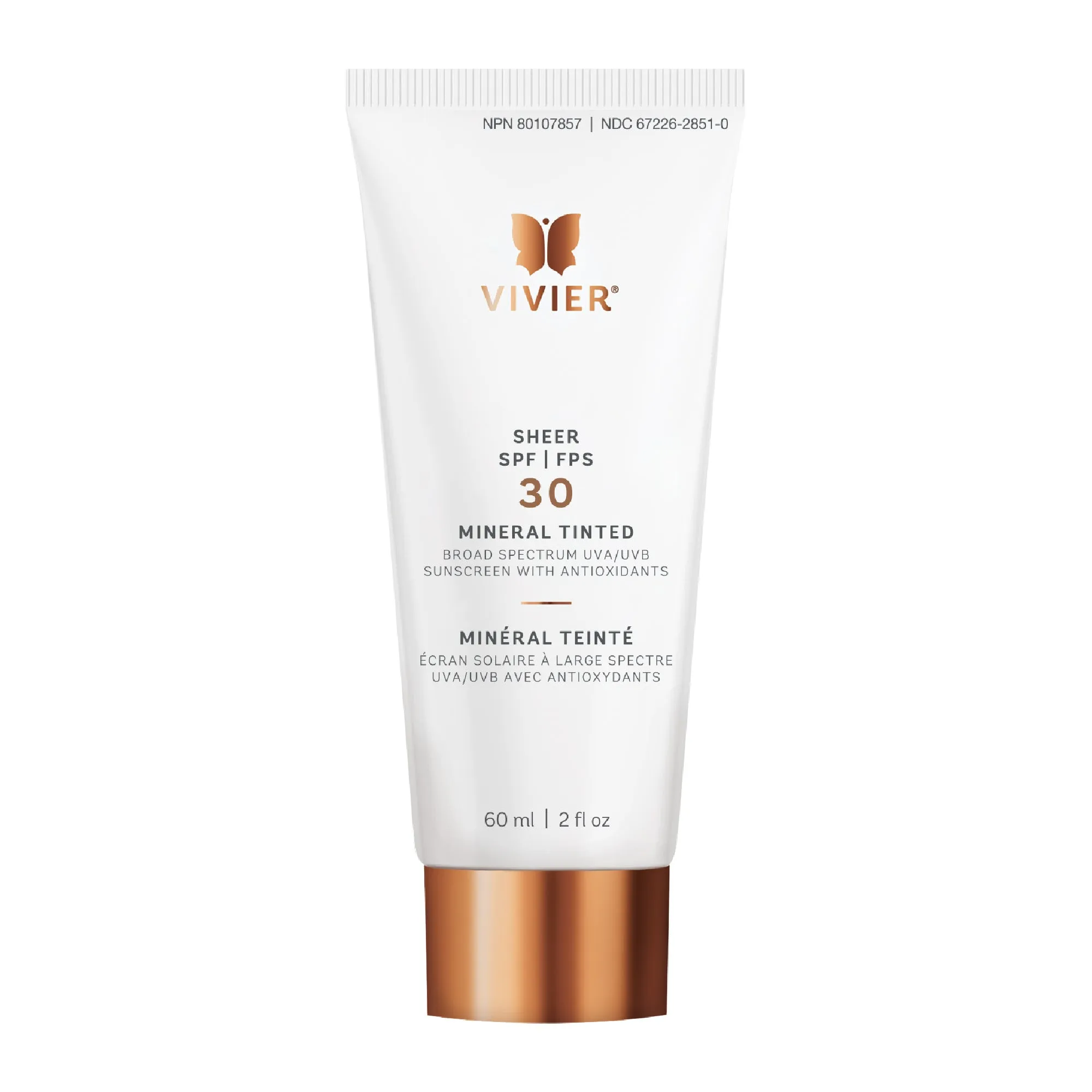 Sheer SPF 30 Mineral Tinted 60ml