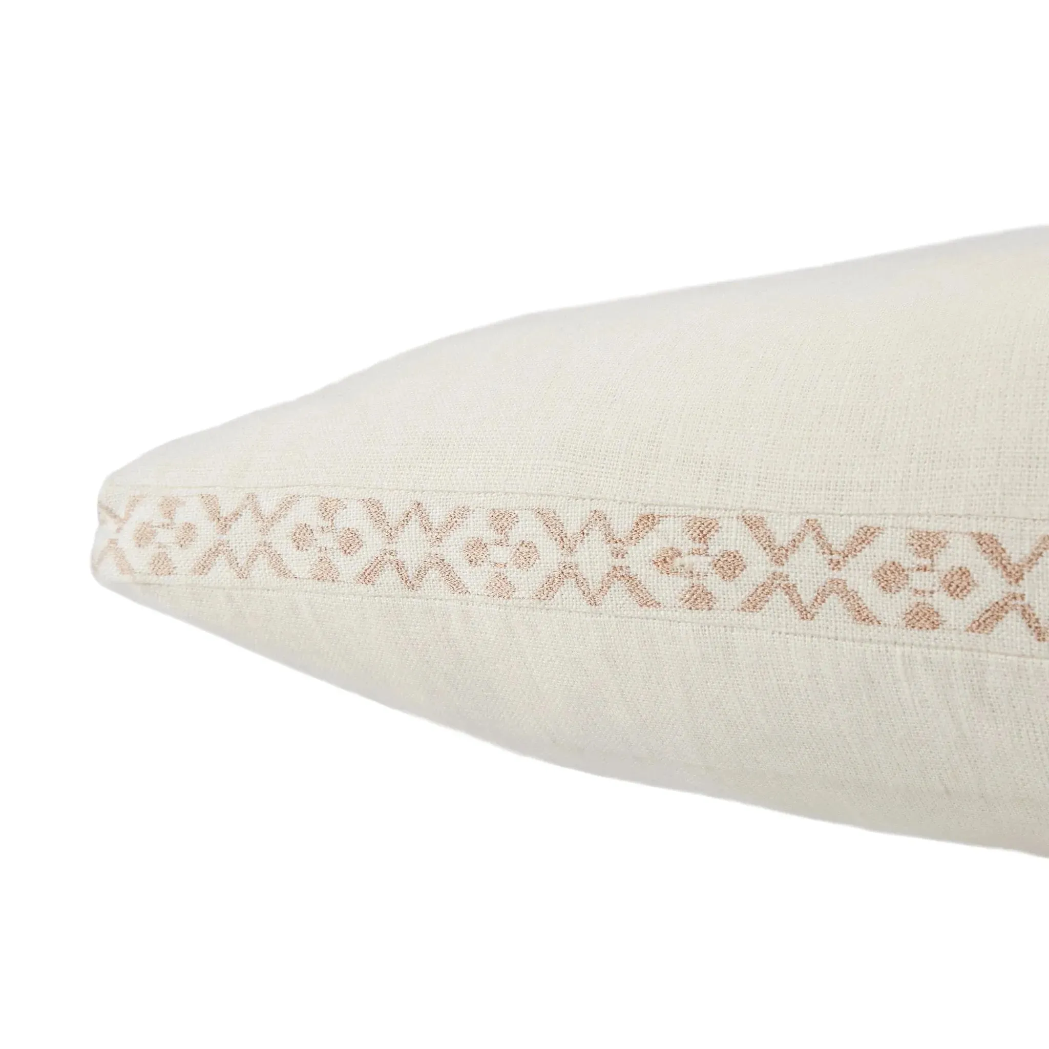Taiga TGA06 Ivory/Blush Pillow