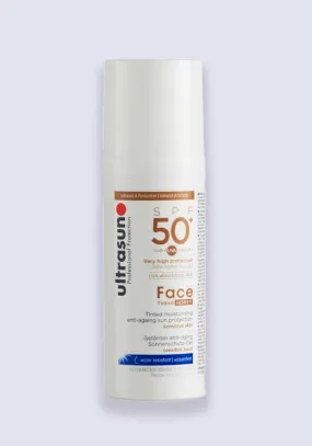 Ultrasun Face Tinted Honey Anti-Ageing SPF 50  50ml