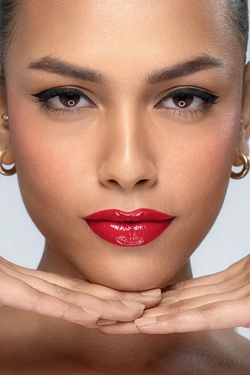 Zero Makeup - Ultra Cover Lip Gloss - RED RED